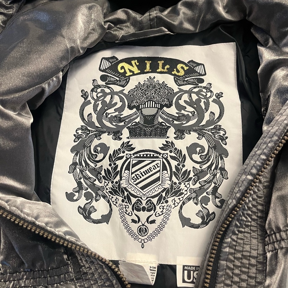 NILS Women’s Half Zip Snow Jacket Sz 8 - Picture 9 of 9